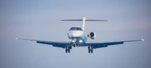 fractional jet ownership aircraft in mid air
